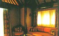 inside of our *hut*