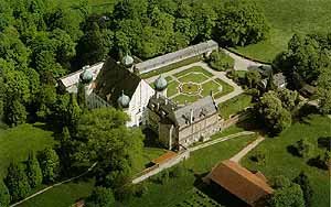 Castle Maxlrain (built 1582-1585) by Bad-Aibling, Upper Bavaria, Germany
