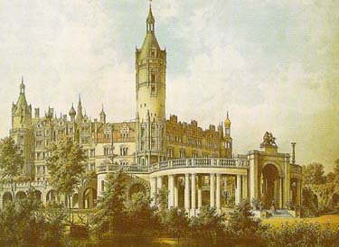 Castle Schwerin 1869